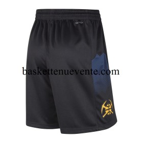 Basket Denver Nuggets Shorts Nike 2023-2024 City Edition Noir Swingman - Homme